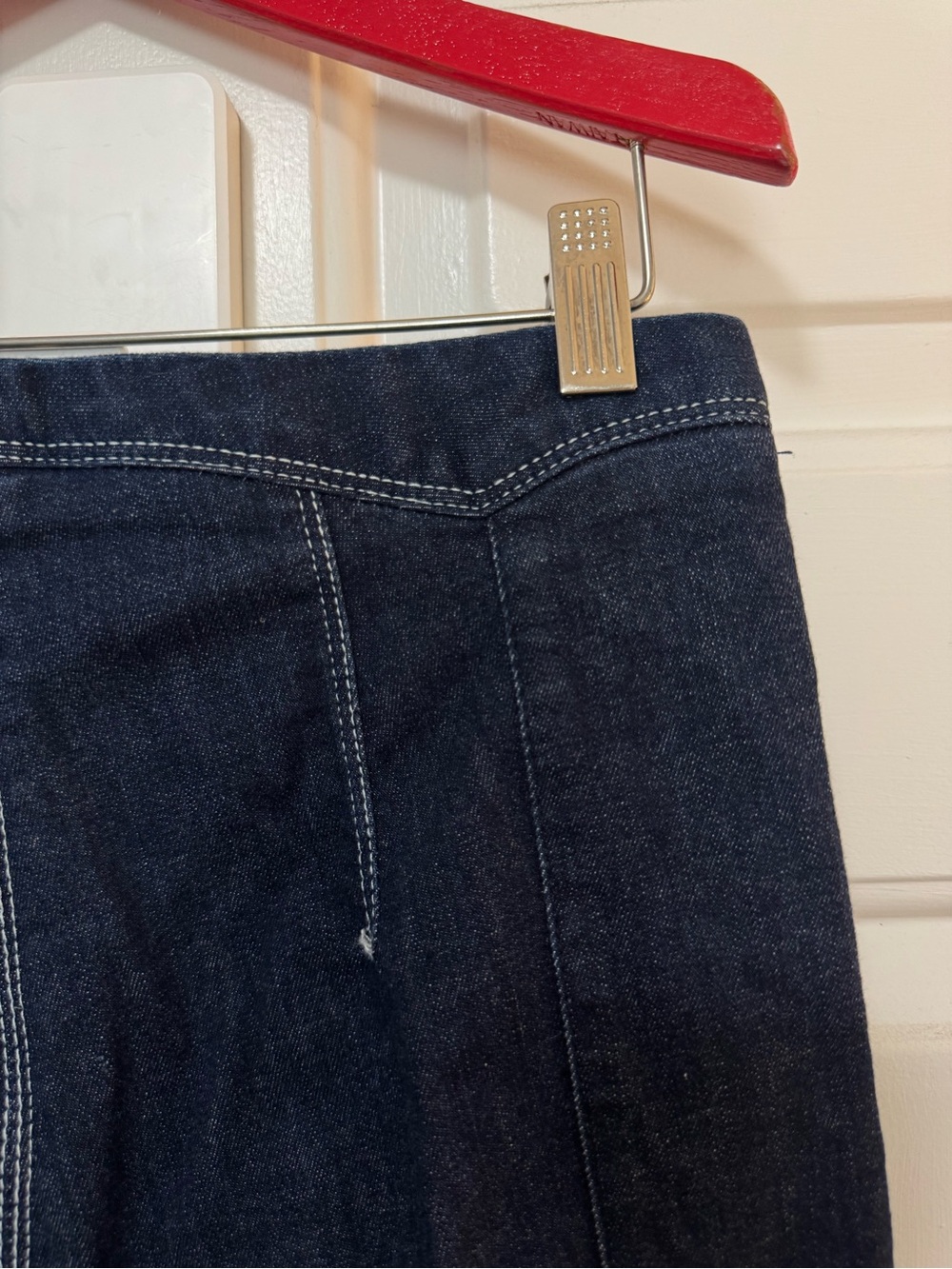Rachel Comey Mid Rise Straight Jeans Dark Wash Size 4 - Picture 6 of 11